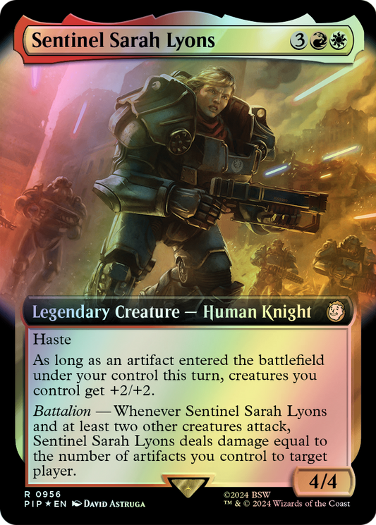 Sentinel Sarah Lyons - Surge Foil (PIP) #956 [EN/F] s/o
