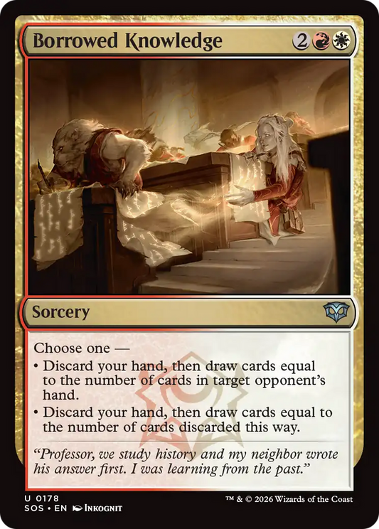 Borrowed Knowledge (SOS) #178 [EN/N]