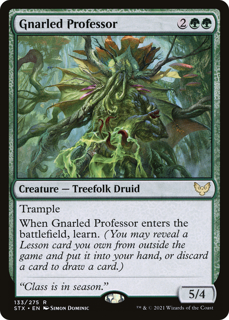 Gnarled Professor (STX) #133 [EN/N]