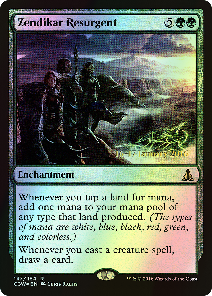 Zendikar Resurgent (POGW) #147s [EN/F]