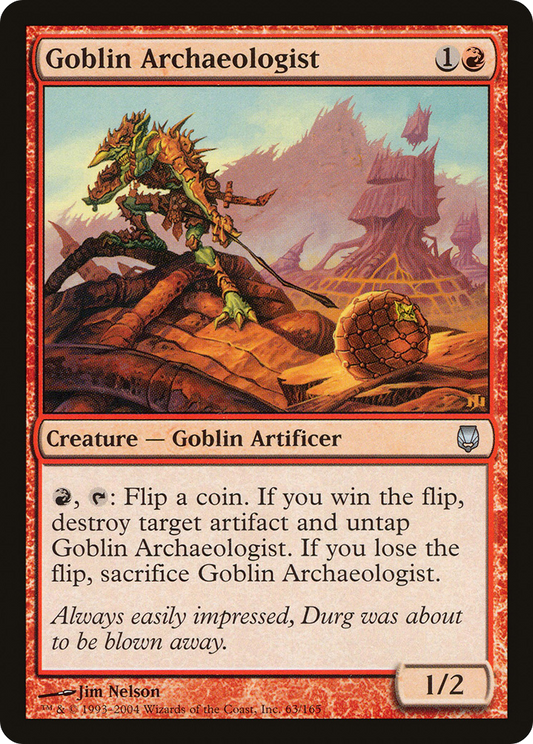 Goblin Archaeologist (DST) #63 [EN/N]