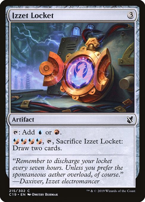 Izzet Locket (C19) #215 [EN/N] s/o