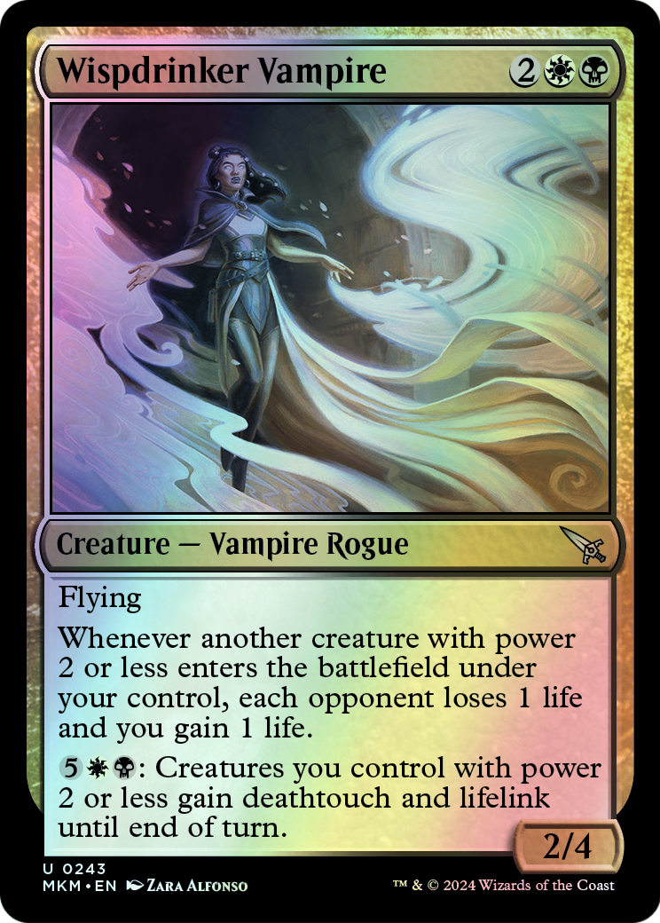 Wispdrinker Vampire (MKM) #243 [EN/F] s/o