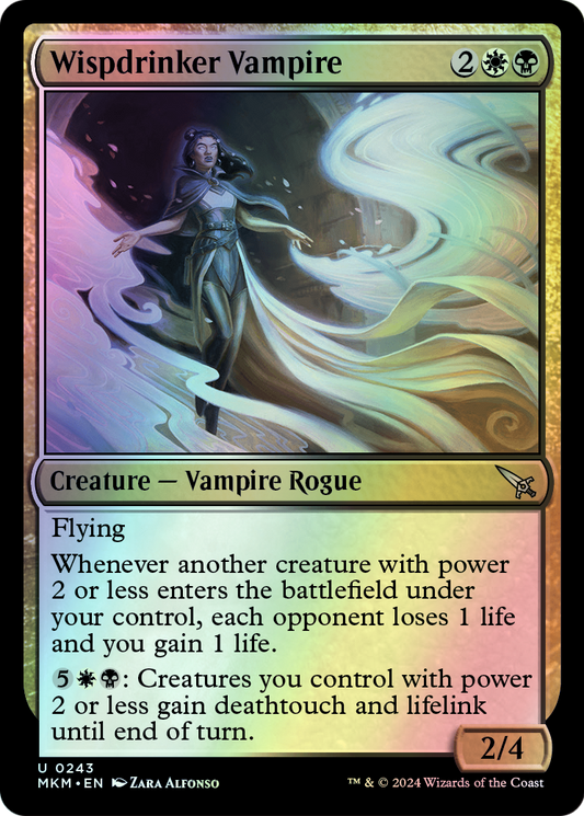 Wispdrinker Vampire (MKM) #243 [EN/F] s/o