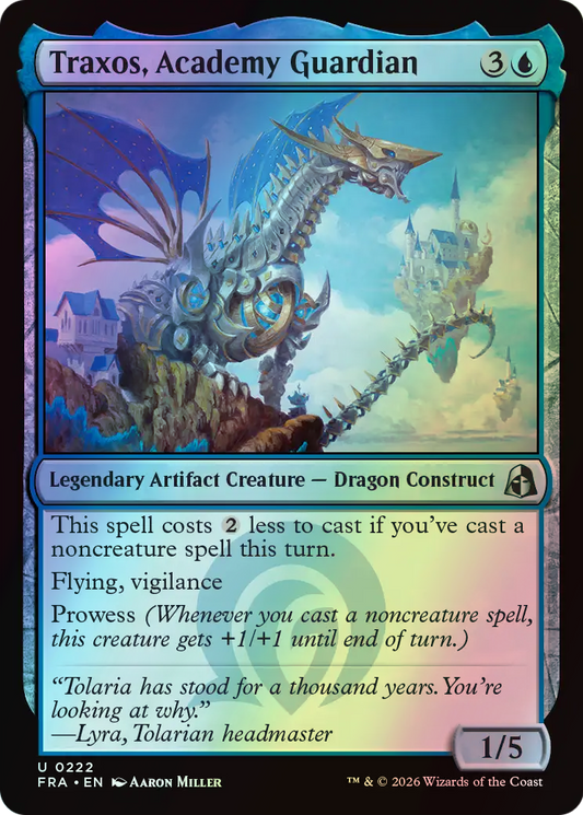 Traxos, Academy Guardian (FRA) #222 [EN/F] s/o