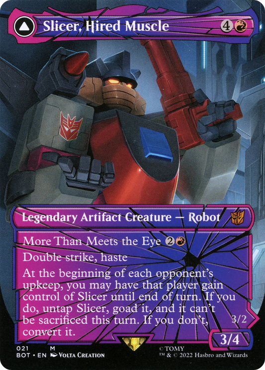 Slicer, Hired Muscle // Slicer, High-Speed Antagonist (BOT) #21 [EN/N]