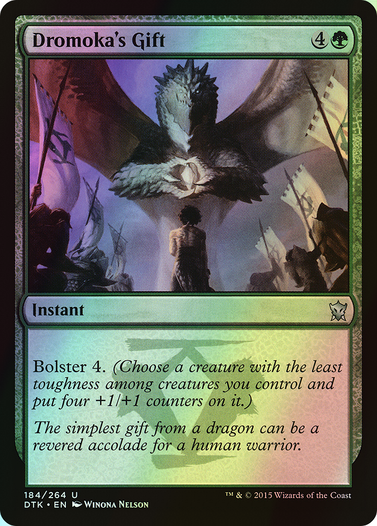Dromoka's Gift (DTK) #184 [EN/F]
