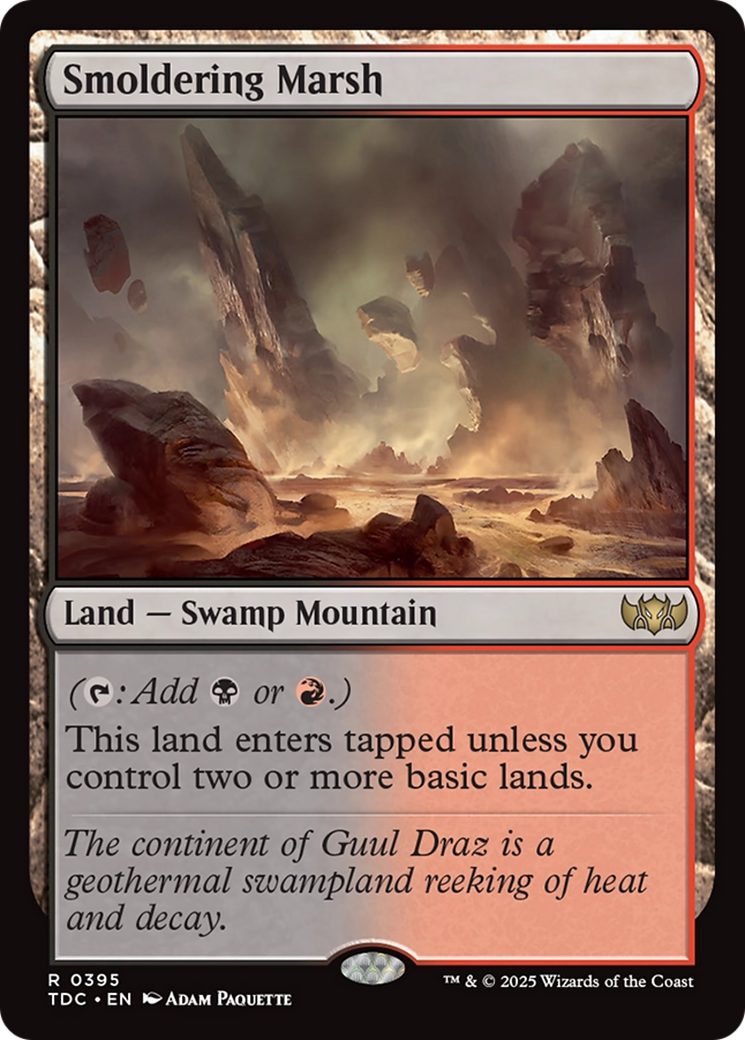 Smoldering Marsh (TDC) #395 [EN/N]