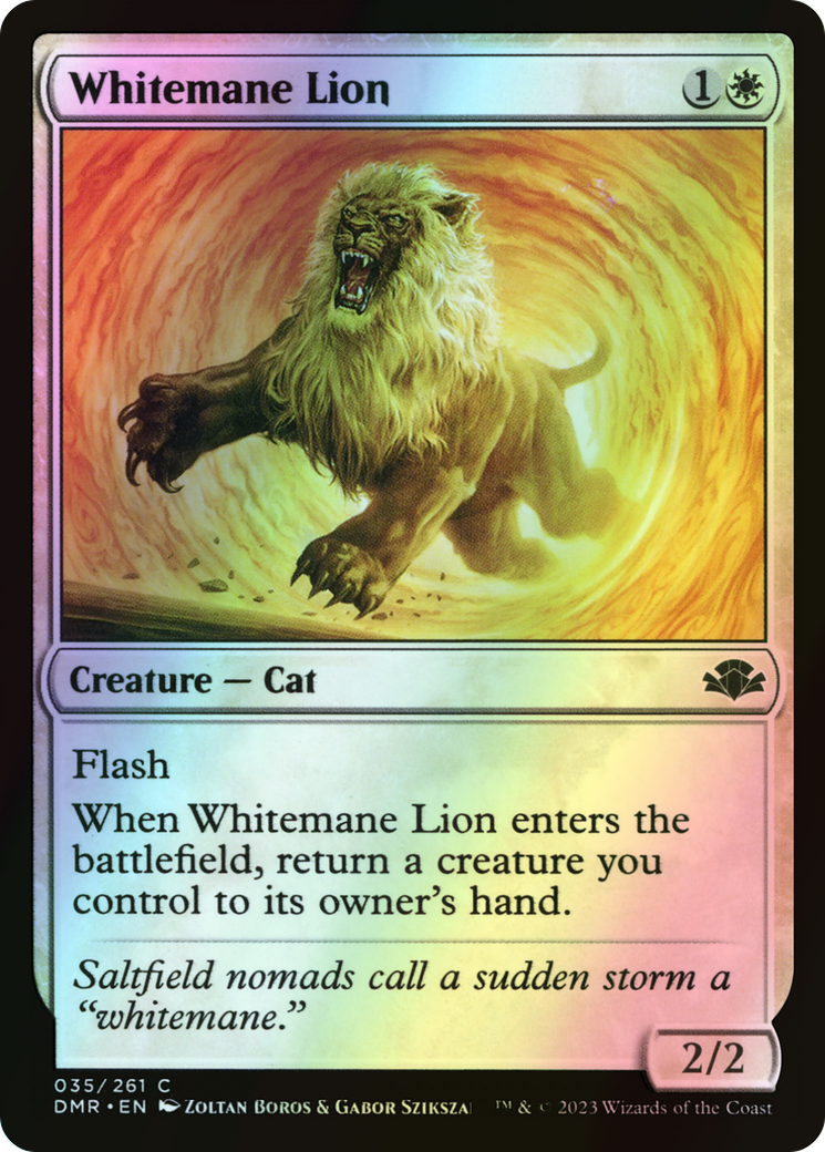 Whitemane Lion (DMR) #35 [EN/F]