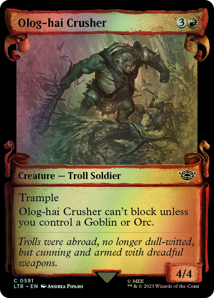 Olog-hai Crusher - Silver Foil (LTR) #591 [EN/F]