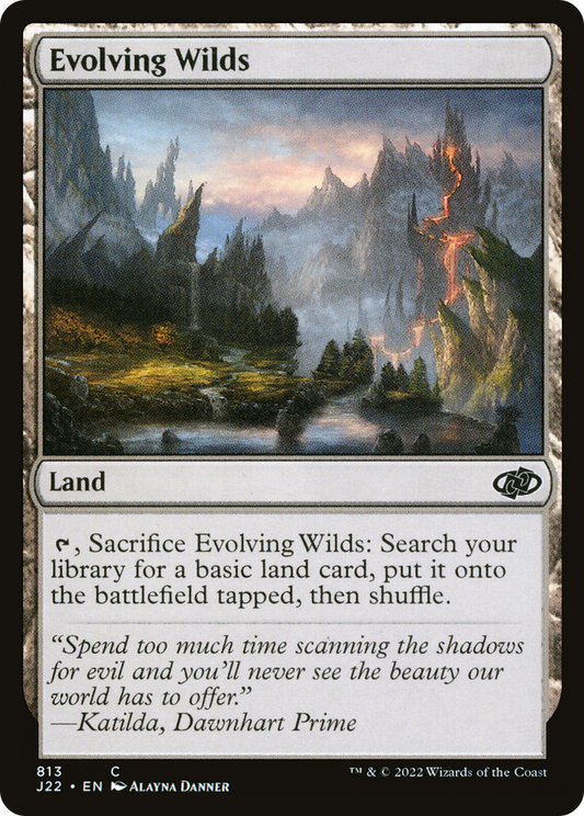 Evolving Wilds (J22) #813 [EN/N]