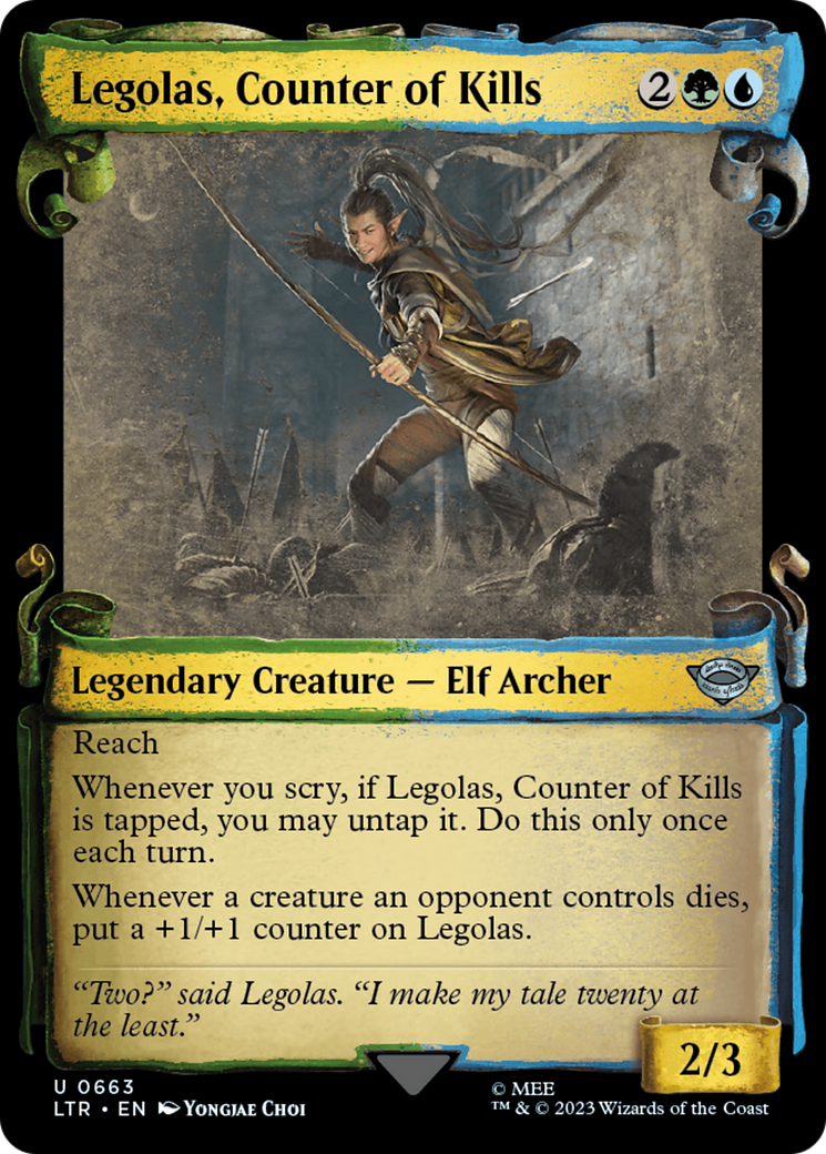 Legolas, Counter of Kills (LTR) #663 [EN/N]