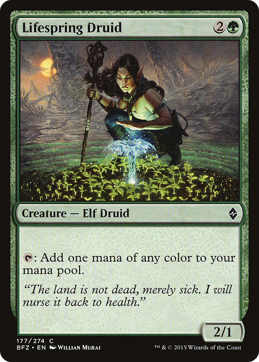 Lifespring Druid (BFZ) #177 [EN/N] s/o