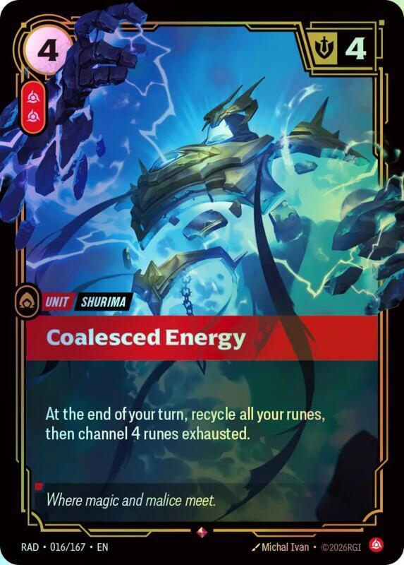 Coalesced Energy (RAD) #016 [EN/F]