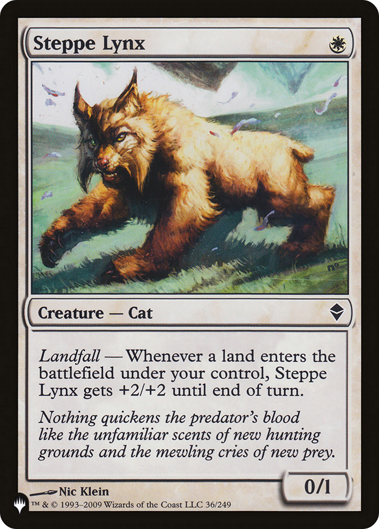 Steppe Lynx (PLST) #ZEN-36 [EN/N]
