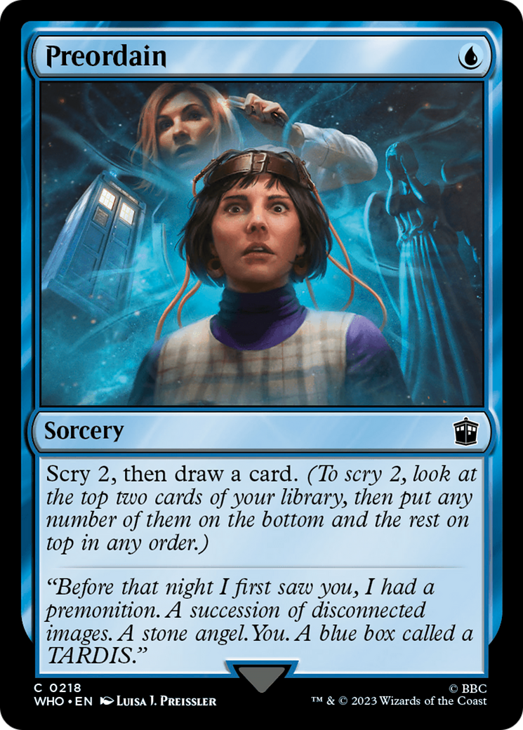 Preordain (WHO) #218 [EN/N]