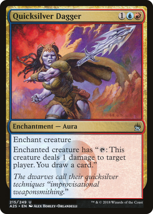 Quicksilver Dagger (A25) #215 [EN/N]