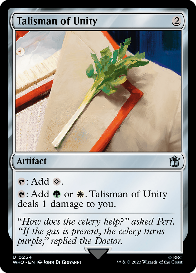 Talisman of Unity (WHO) #254 [EN/N] s/o