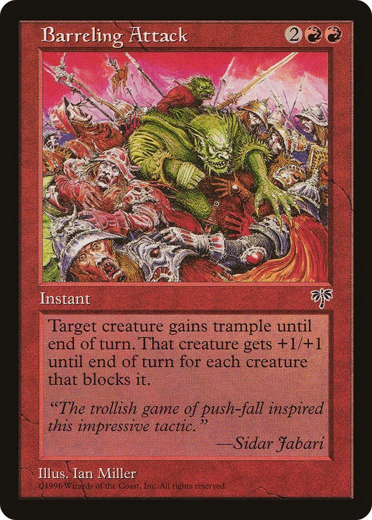 Barreling Attack (MIR) #157 [EN/N]