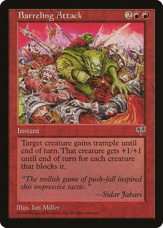 Barreling Attack (MIR) #157 [EN/N]