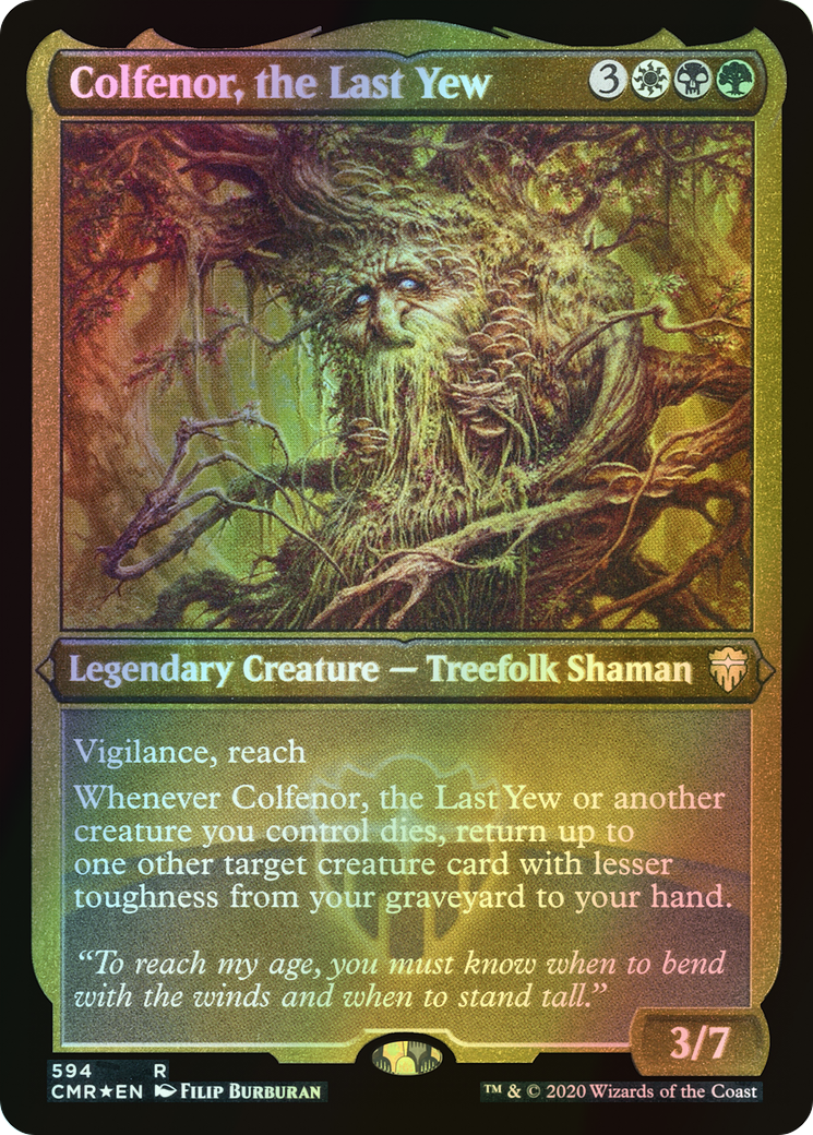 Colfenor, the Last Yew (CMR) #594 [EN/E]