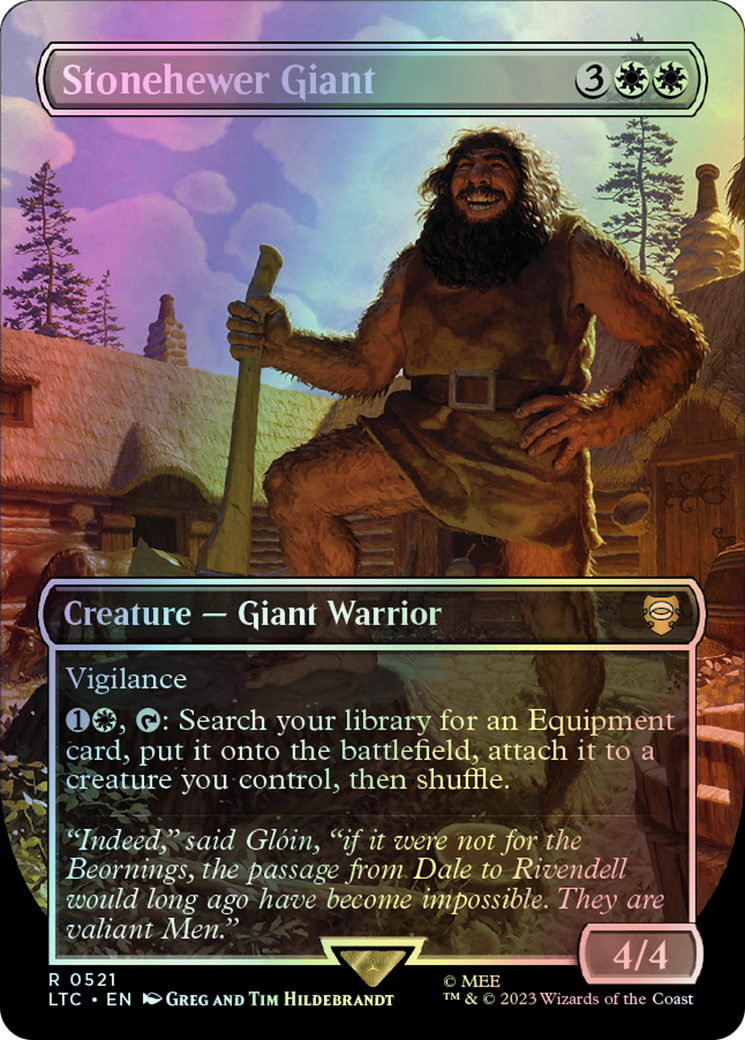 Stonehewer Giant - Silver Foil (LTC) #521 [EN/F] s/o