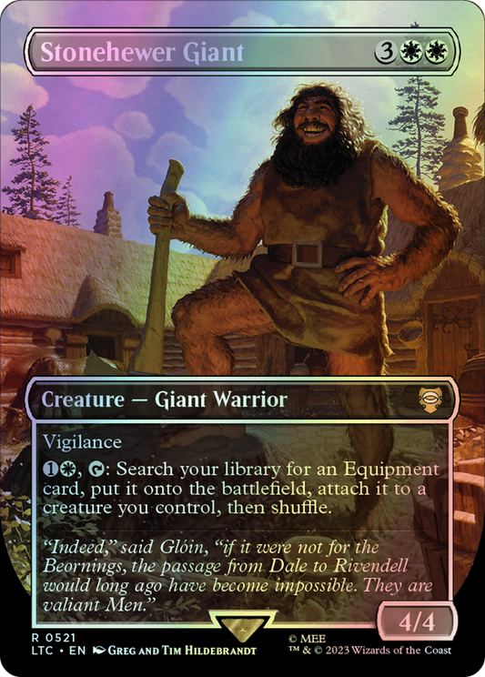 Stonehewer Giant - Silver Foil (LTC) #521 [EN/F] s/o