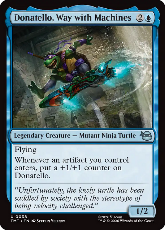 Donatello, Way with Machines (TMT) #38 [EN/N]