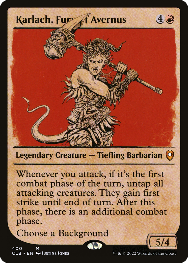 Karlach, Fury of Avernus (CLB) #400 [EN/N]