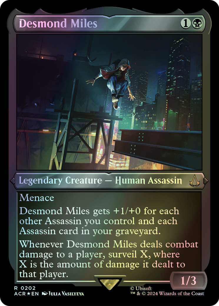 Desmond Miles (ACR) #202 [EN/E] s/o