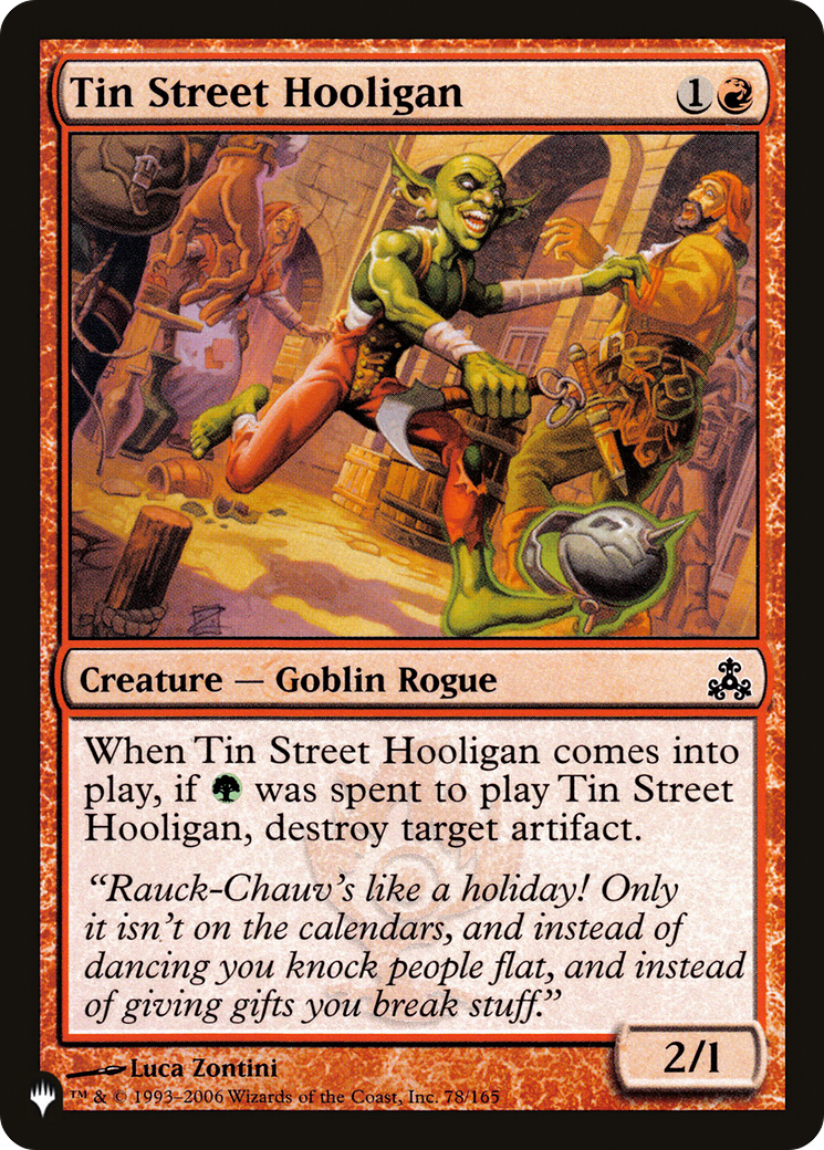Tin Street Hooligan (PLST) #GPT-78 [EN/N]