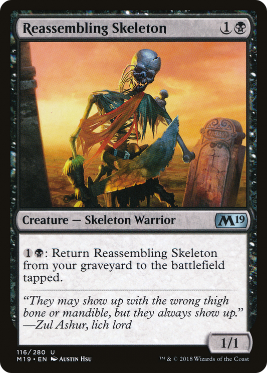 Reassembling Skeleton (M19) #116 [EN/N] s/o
