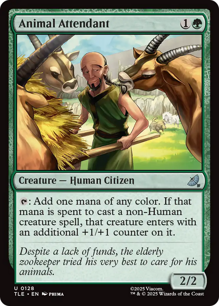 Animal Attendant (TLE) #128 [EN/N] s/o