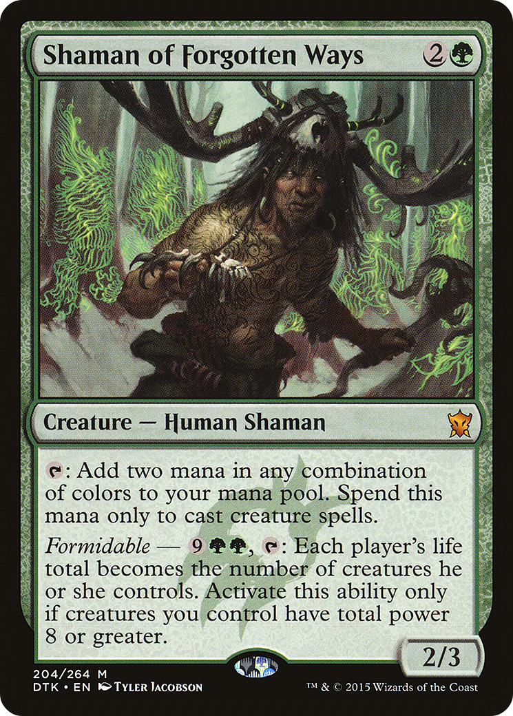 Shaman of Forgotten Ways (DTK) #204 [EN/N]