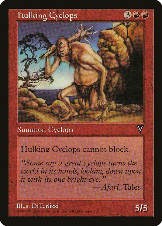 Hulking Cyclops (VIS) #84 [EN/N]