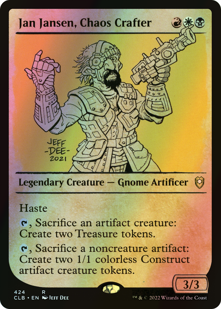 Jan Jansen, Chaos Crafter (CLB) #424 [EN/F]