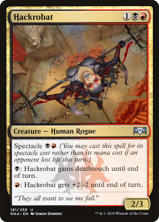 Hackrobat (RNA) #181 [EN/N]