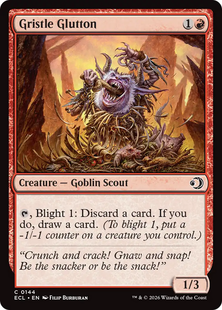 Gristle Glutton (ECL) #144 [EN/N]