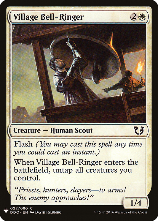 Village Bell-Ringer (PLST) #DDQ-22 [EN/N] s/o
