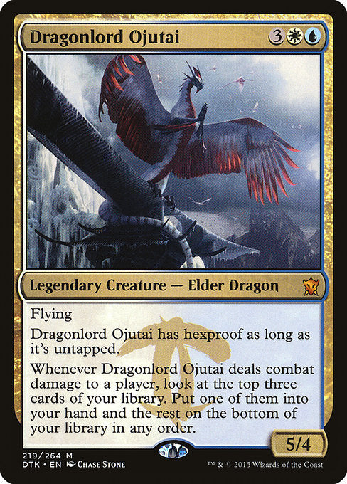 Dragonlord Ojutai (DTK) #219 [EN/N] s/o