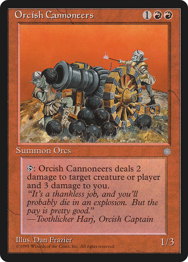 Orcish Cannoneers (ICE) #205 [EN/N]