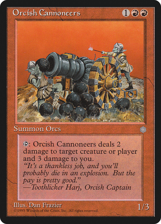 Orcish Cannoneers (ICE) #205 [EN/N]
