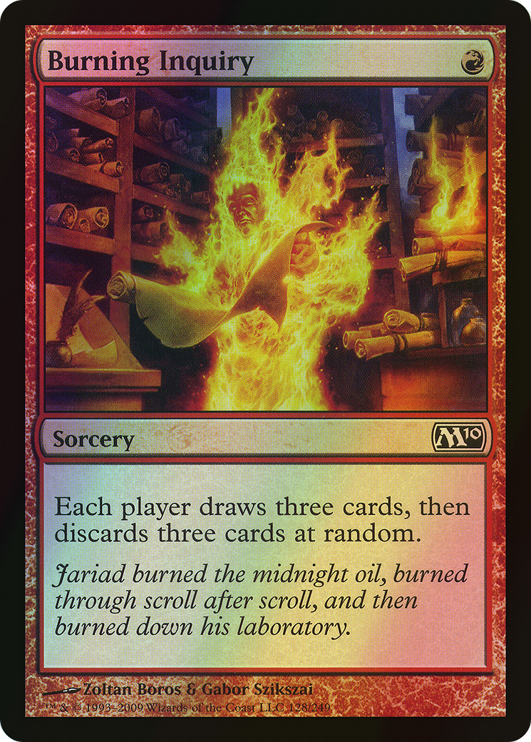 Burning Inquiry (M10) #128 [EN/F]