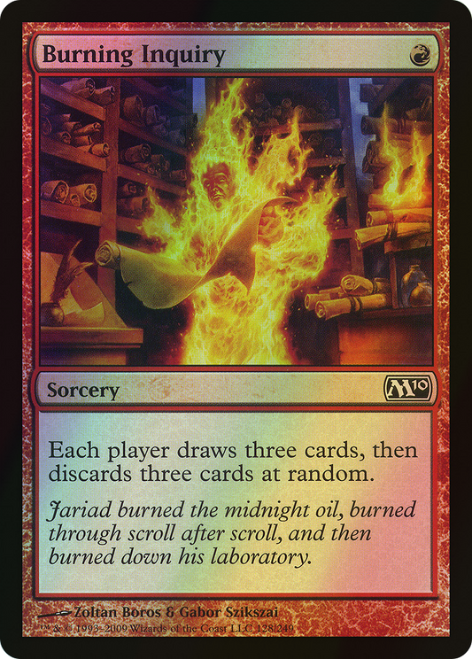 Burning Inquiry (M10) #128 [EN/F]