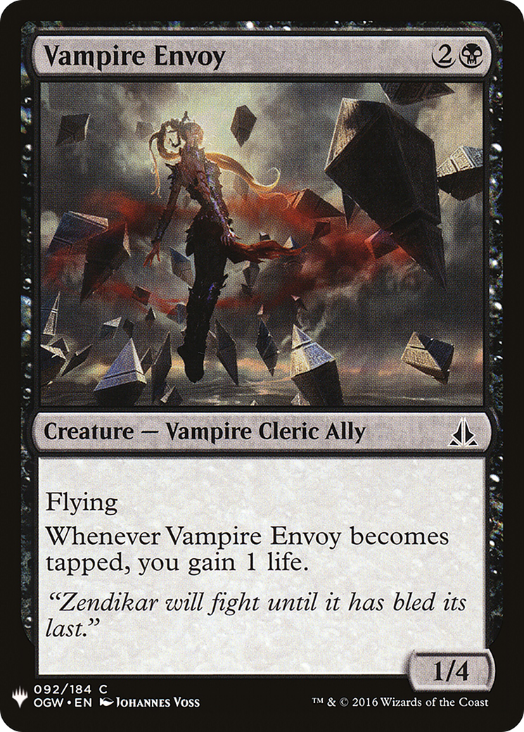 Vampire Envoy (PLST) #OGW-92 [EN/N]
