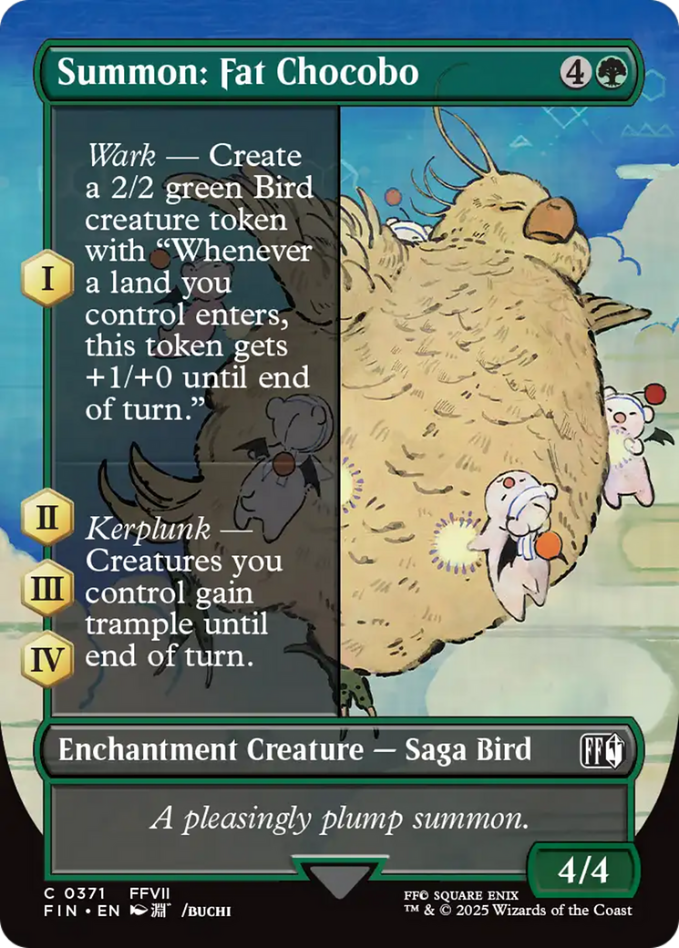 Summon: Fat Chocobo (FIN) #371 [EN/N] s/o