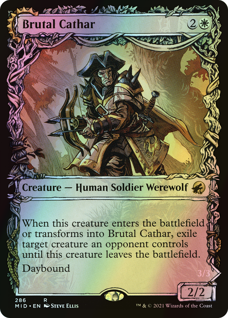 Brutal Cathar // Moonrage Brute (MID) #286 [EN/F] s/o