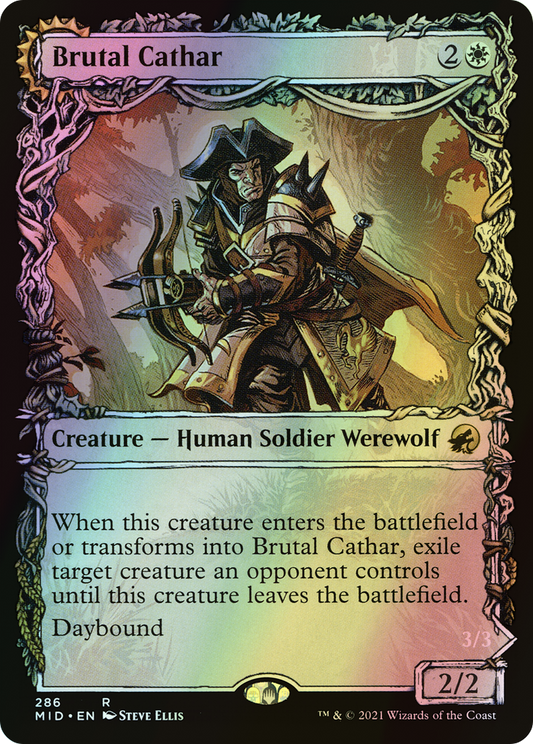 Brutal Cathar // Moonrage Brute (MID) #286 [EN/F] s/o