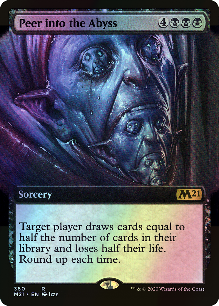 Peer into the Abyss (M21) #360 [EN/F] s/o