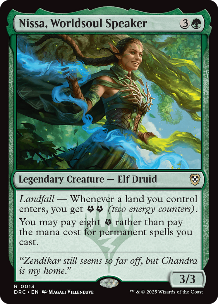 Nissa, Worldsoul Speaker (DRC) #13 [EN/N]